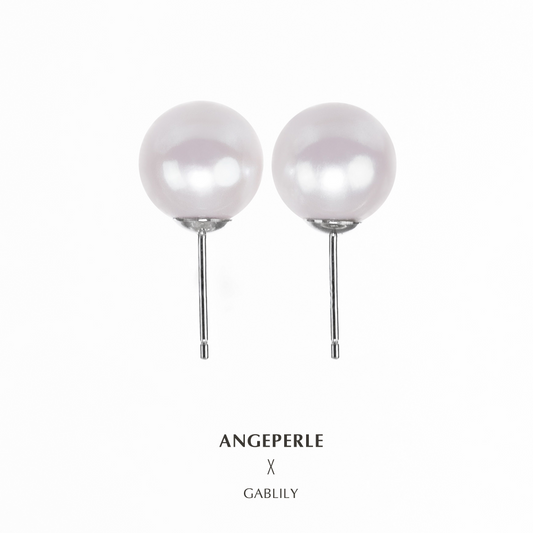 天使之淚 S925銀修補白麗淡水耳環(TSZL821)
