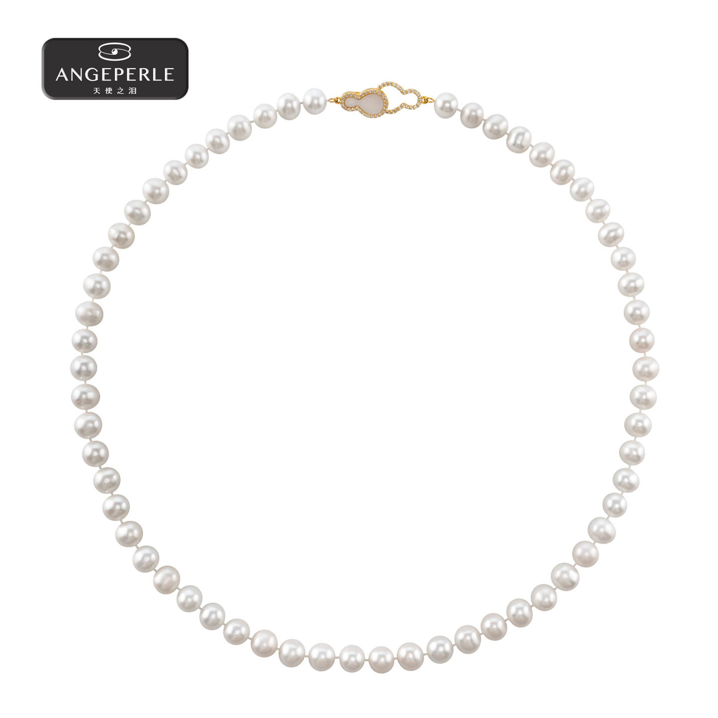 天使之淚 s925銀淡水珍珠項鍊(TSSLF175)