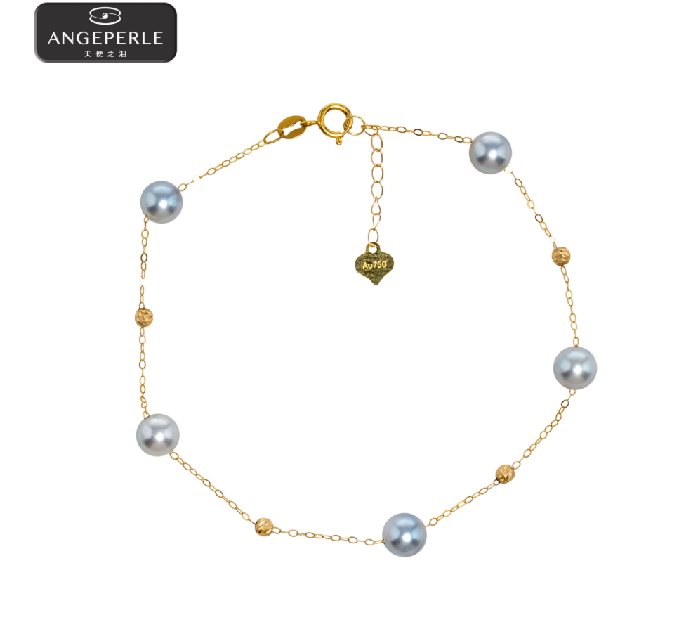 ANGEPERLE Akoya Pearl Bracelet 5-6mm TSGY169