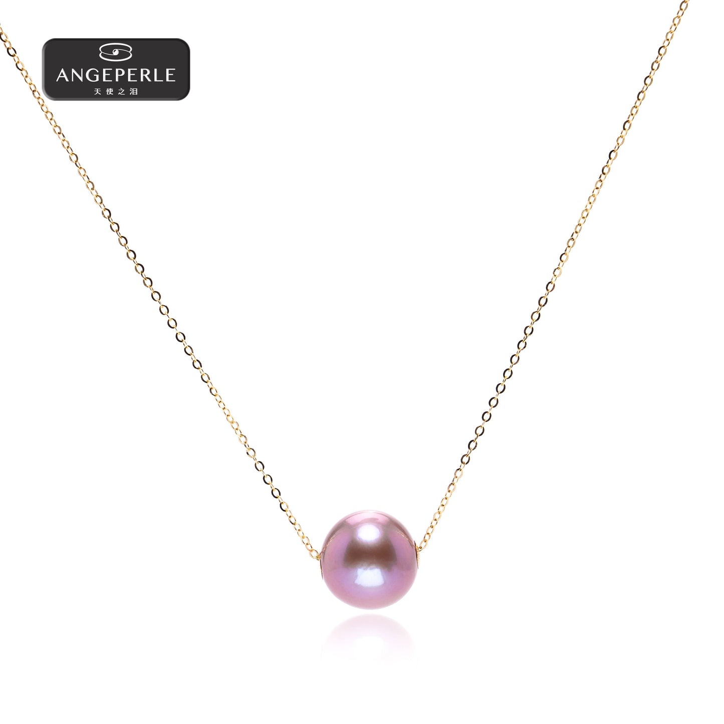 エンジェルズティアーズ 18Kゴールド パッチワーク 淡水パール エジソン ラッキーチャームペンダントTSJ625