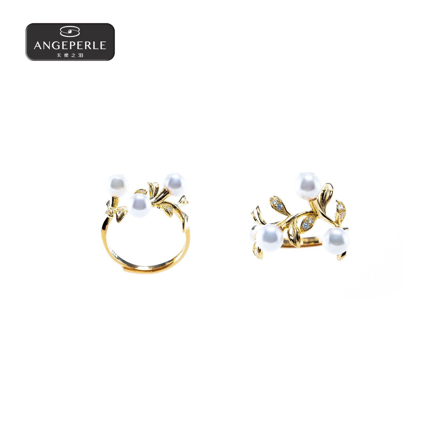 エンジェルズティアーズ S925 シルバー 淡水パール ジェダイト ミレットビーズリングTSJ455