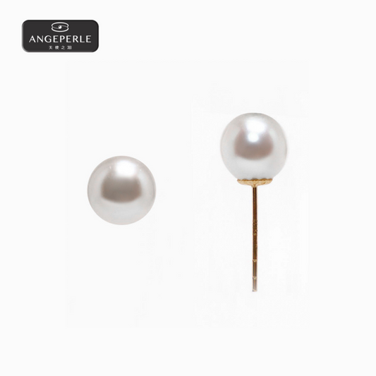 ANGEPERLE Seawater Pearl Akoya Earrings (APJCY005)