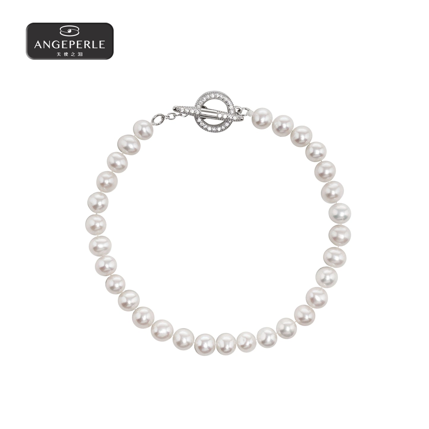 天使之淚 s925銀淡水珍珠手鍊(APJCY034)