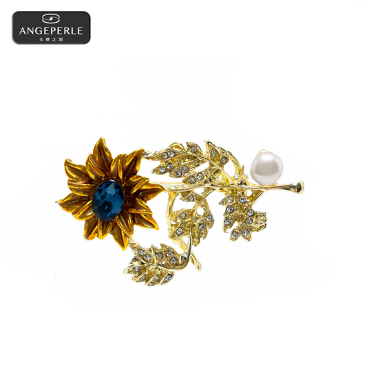 天使之淚 合金淡水珍珠胸針(SYXY004)