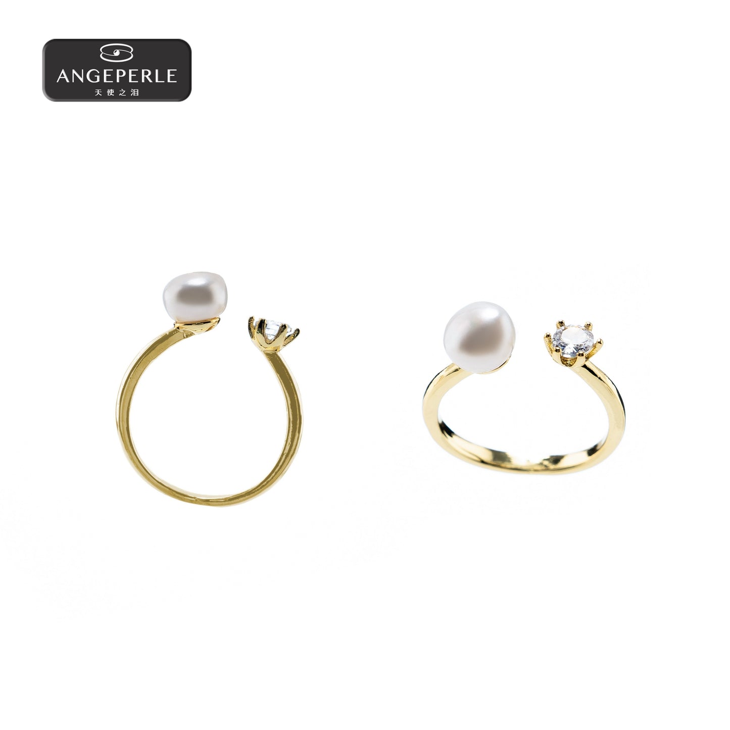 天使之淚 一束星光淡水珍珠戒指(SYXY011)