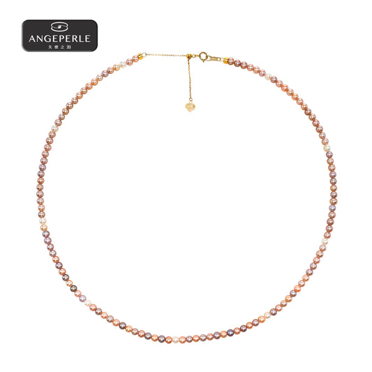 ANGELPERLE Freshwater Pearl Necklace(TSBJ110)