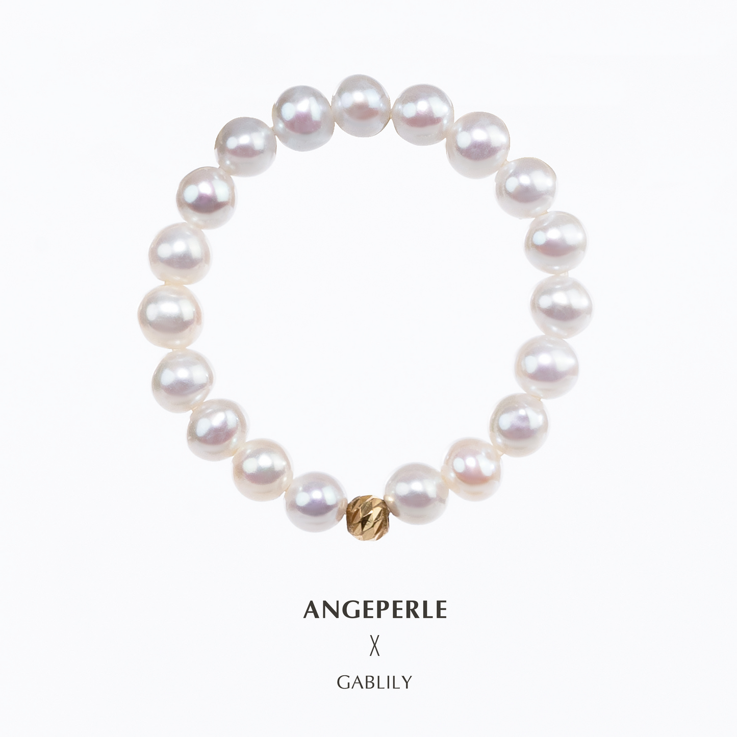 ANGELPERLE Freshwater Pearl Gablily Ring(TSGY017)
