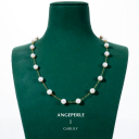 ANGELPERLE Freshwater Pearl Starry Necklace(TSGY131)