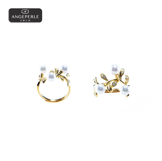 天使之淚 S925銀淡水珍珠★白麗米珠戒指(TSJ455)