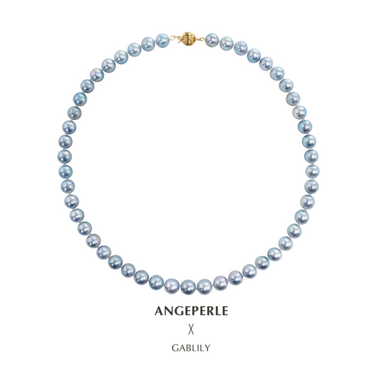 ANGEPERLE Seawater Pearl True Madama Necklace (TSJCY984)