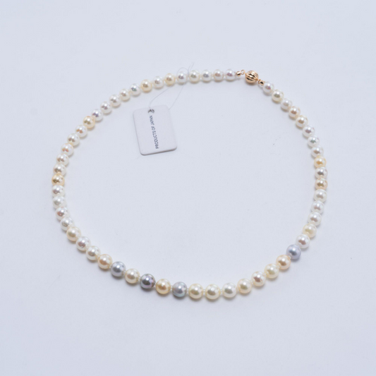 ANGEPERLE S925 Silver Seawater Pearl True Madama Pearl Earrings (TSRY053)