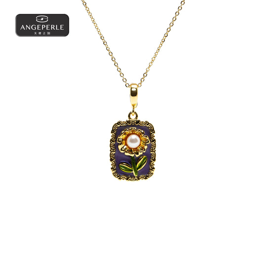 天使之淚 合金淡水珍珠吊墜(TSSL168)