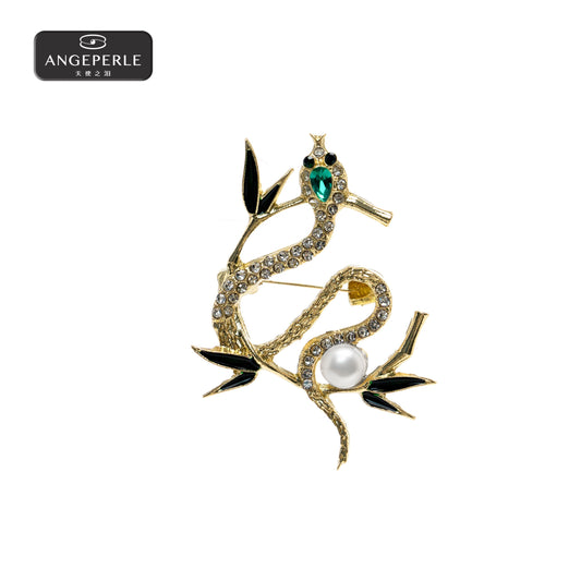 天使之淚 合金淡水珍珠胸針(TSXY080)