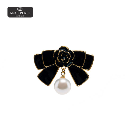 天使之淚 合金淡水珍珠★白麗胸針(TSXY086)