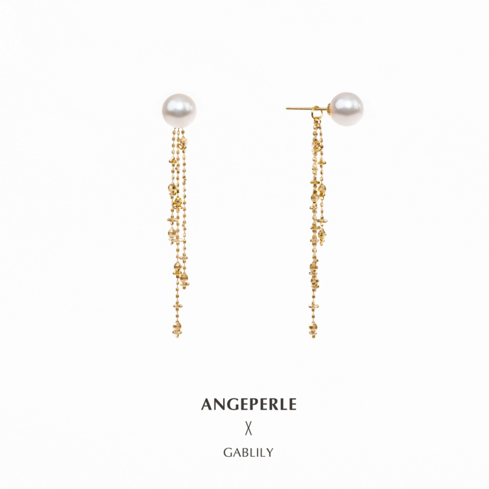 ANGEPERLE AKOYA Stud Earrings 7-7.5mm TSGY066