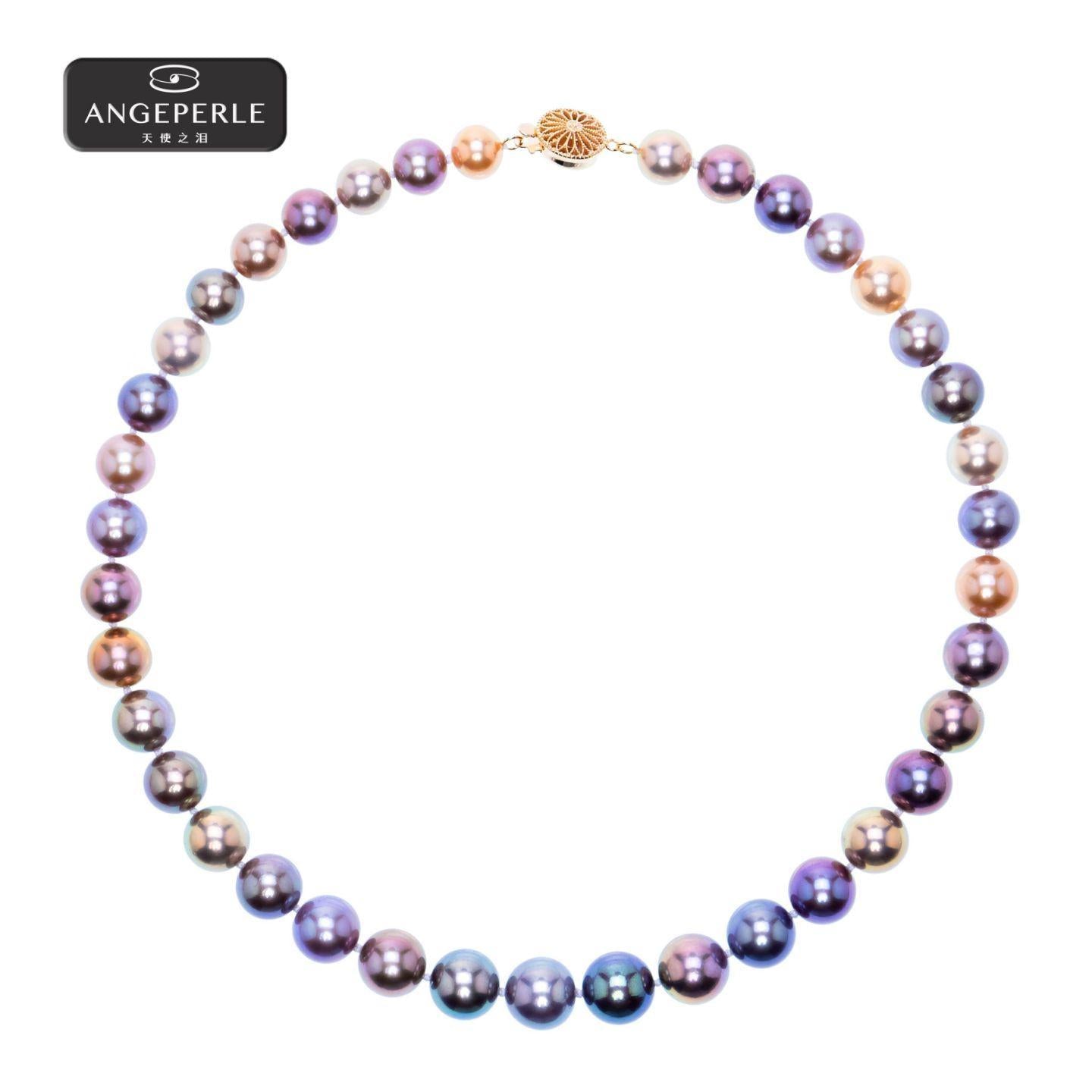 天使の涙 パリ・ノートルダム大聖堂 S925シルバー 淡水パール エジソンネックレスTSJ635