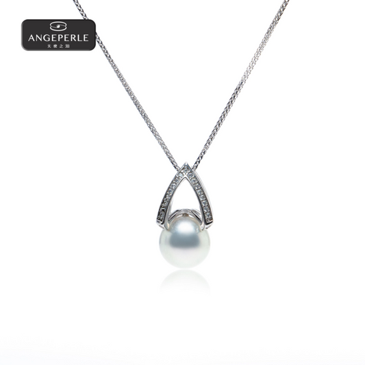 ANGEPERLE  Seawater Pearl True Madama Earrings (ZZN10)