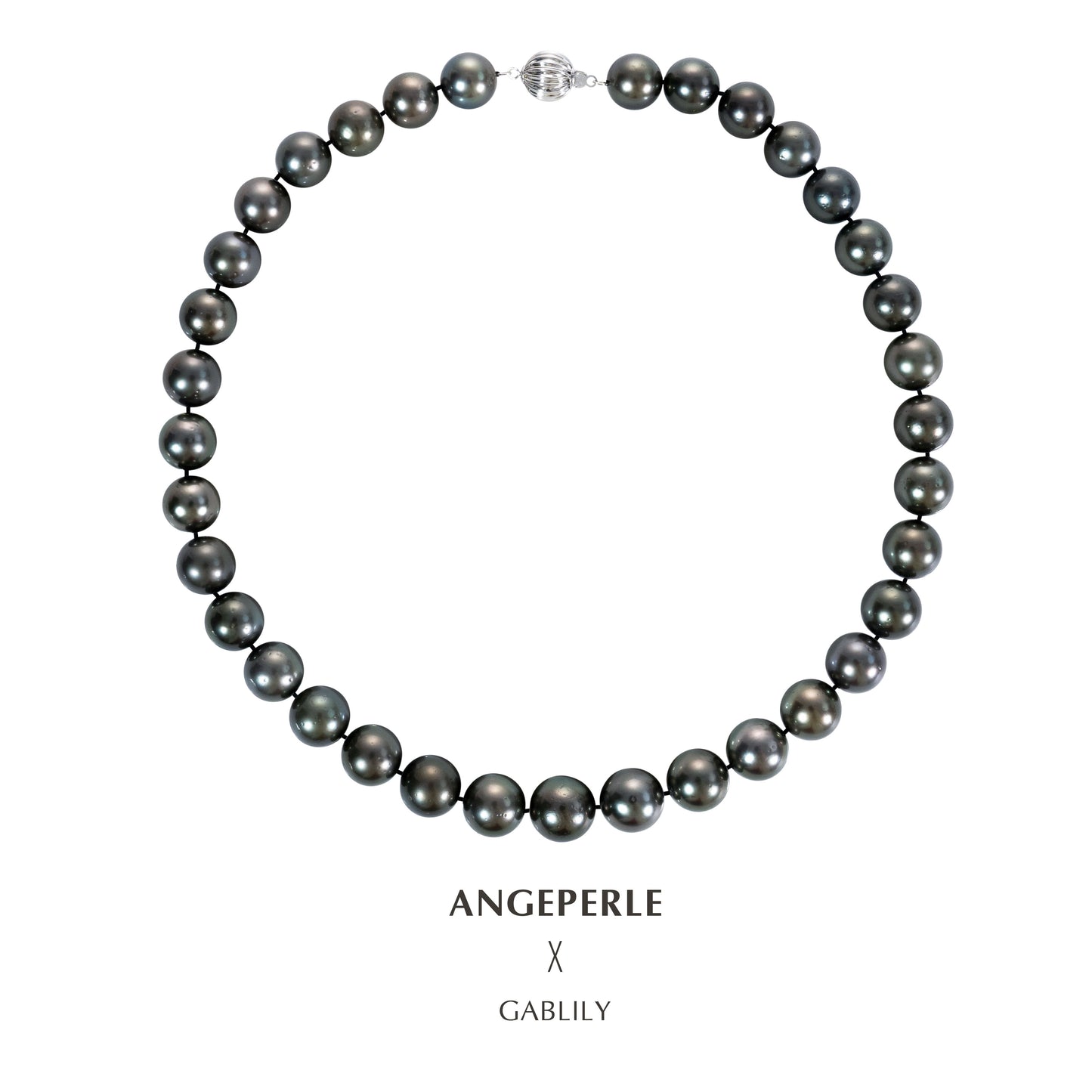 天使之淚 14K金海水珍珠大溪地全珠項鍊(BPJCY660)