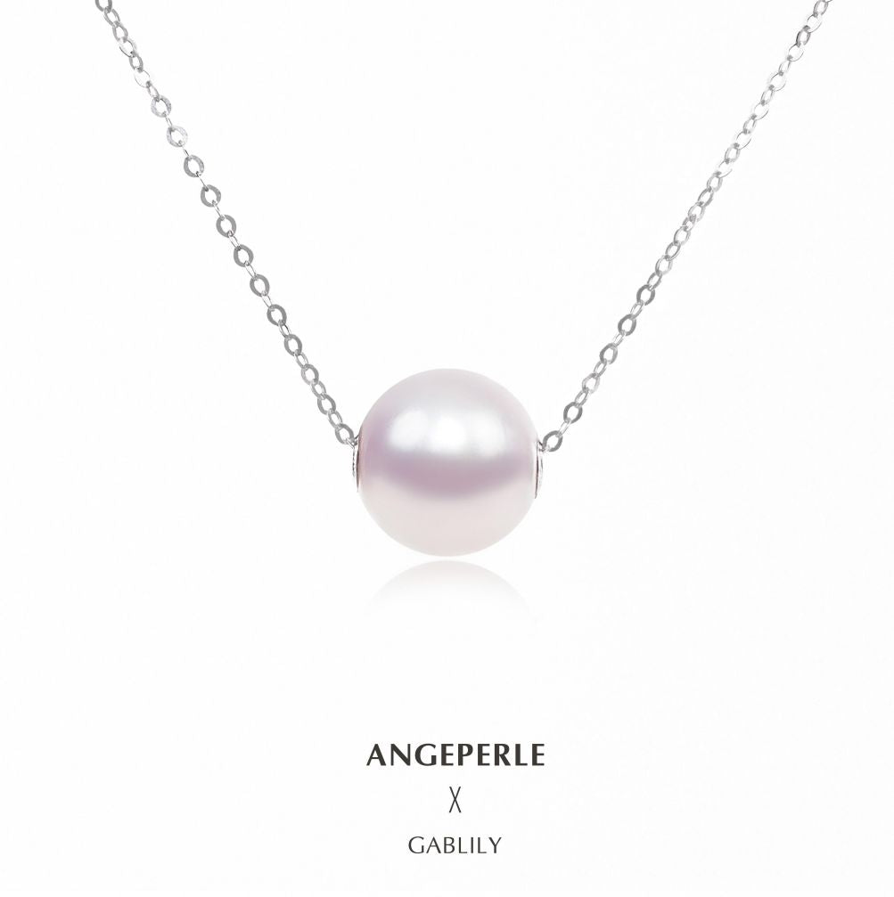 天使之淚 18K金海水珍珠aKoya路路通吊墜(TSGY040)