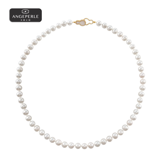 天使之淚 s925銀淡水珍珠項鍊(TSSLF175)
