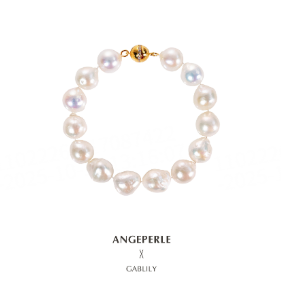 エンジェルズティアーズ S925 スターリングシルバー 淡水パール バロックパールブレスレットTSJCY654