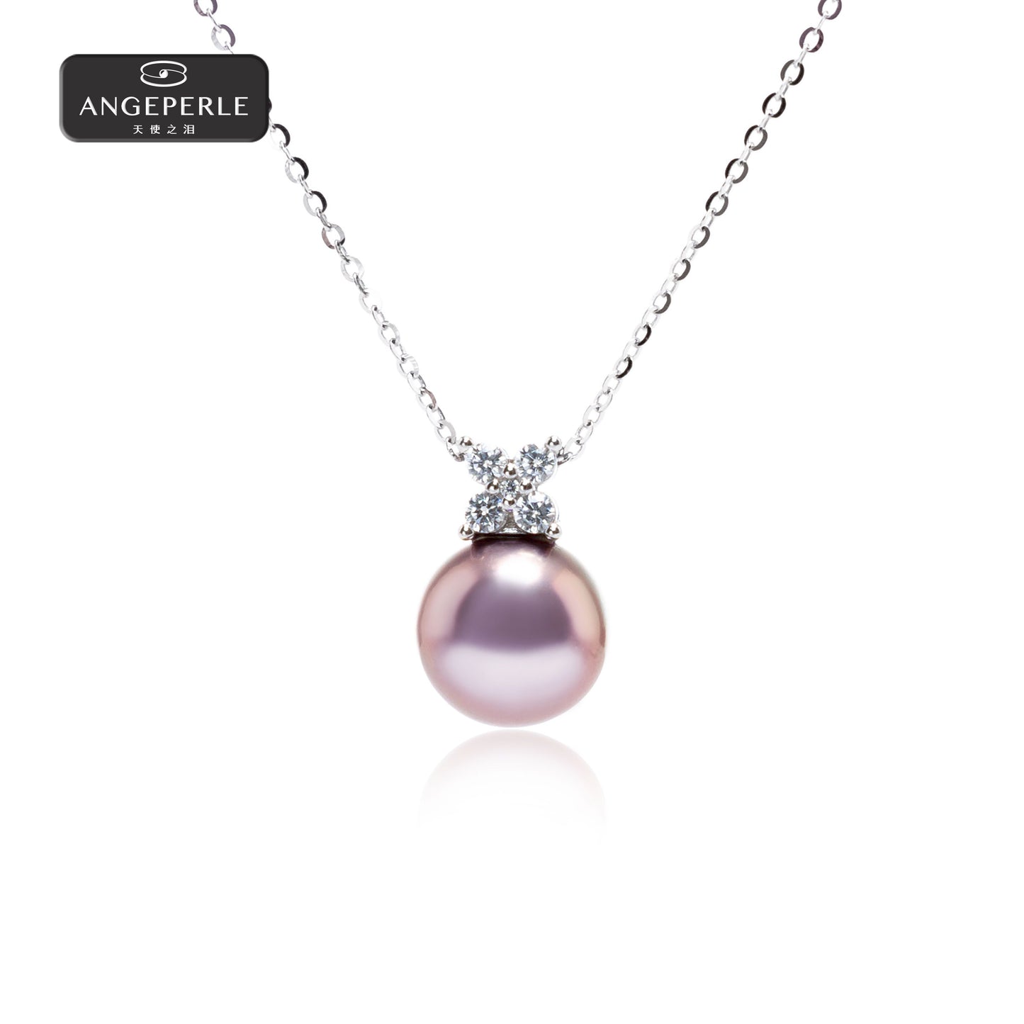 エンジェルズティアーズ S925 スターリングシルバー 淡水パール エジソンペンダント APSLF003
