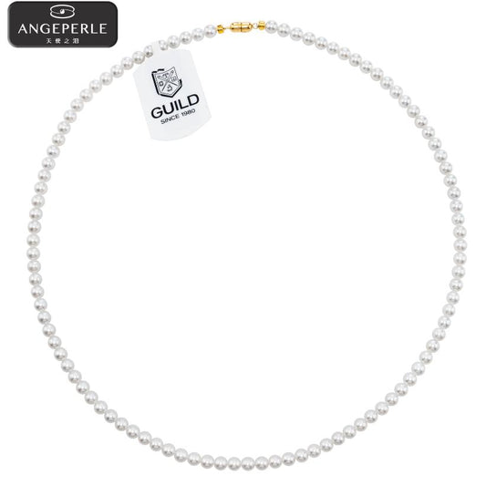 ANGELPERLE Freshwater Pearl Gablily Pearl Necklace (TSJ521)