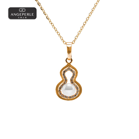 天使の涙 合金淡水真珠ペンダントTSSL163