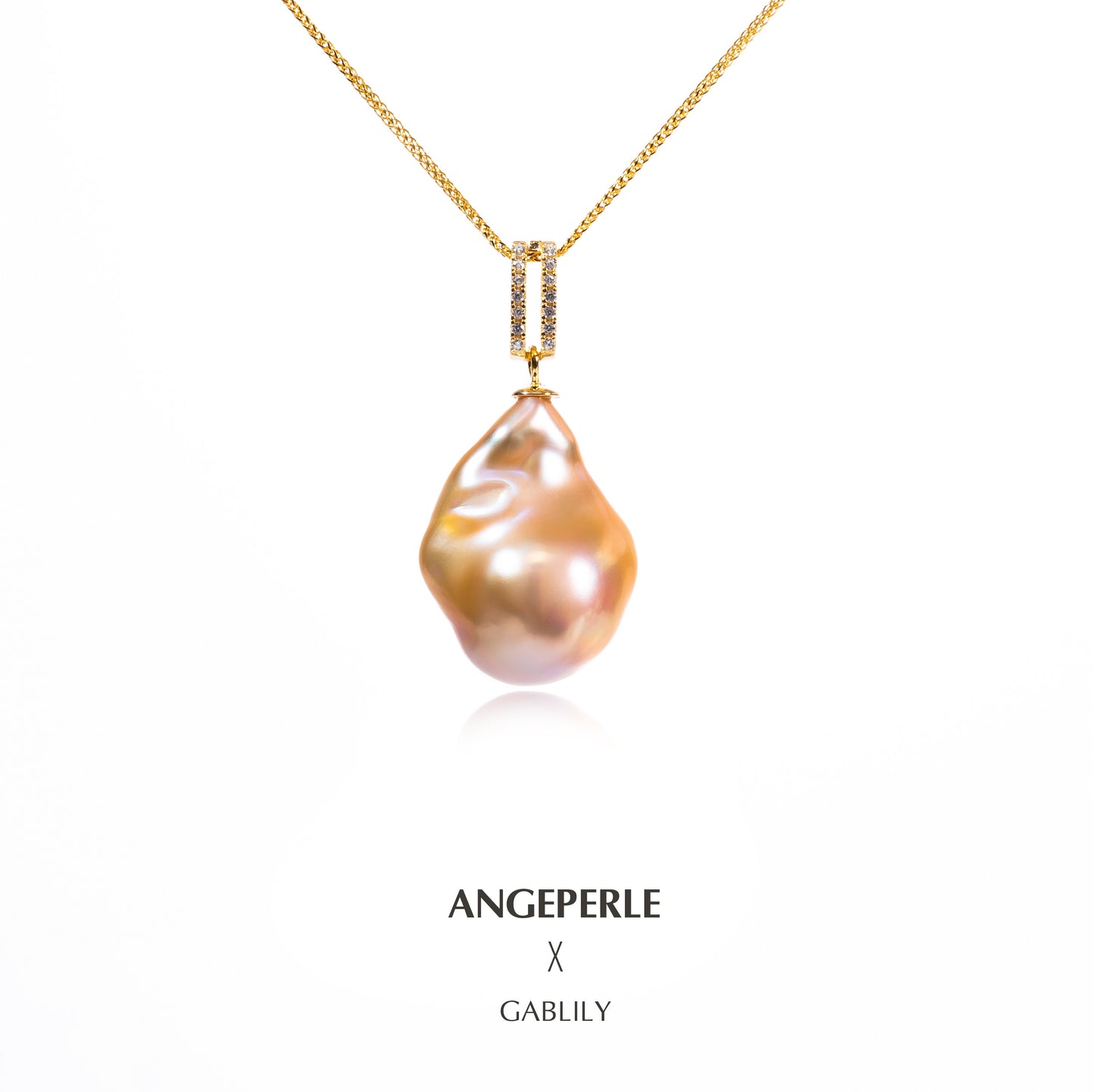 エンジェルズティアーズ S925 スターリングシルバー 淡水パール バロックペンダントTSJCY340